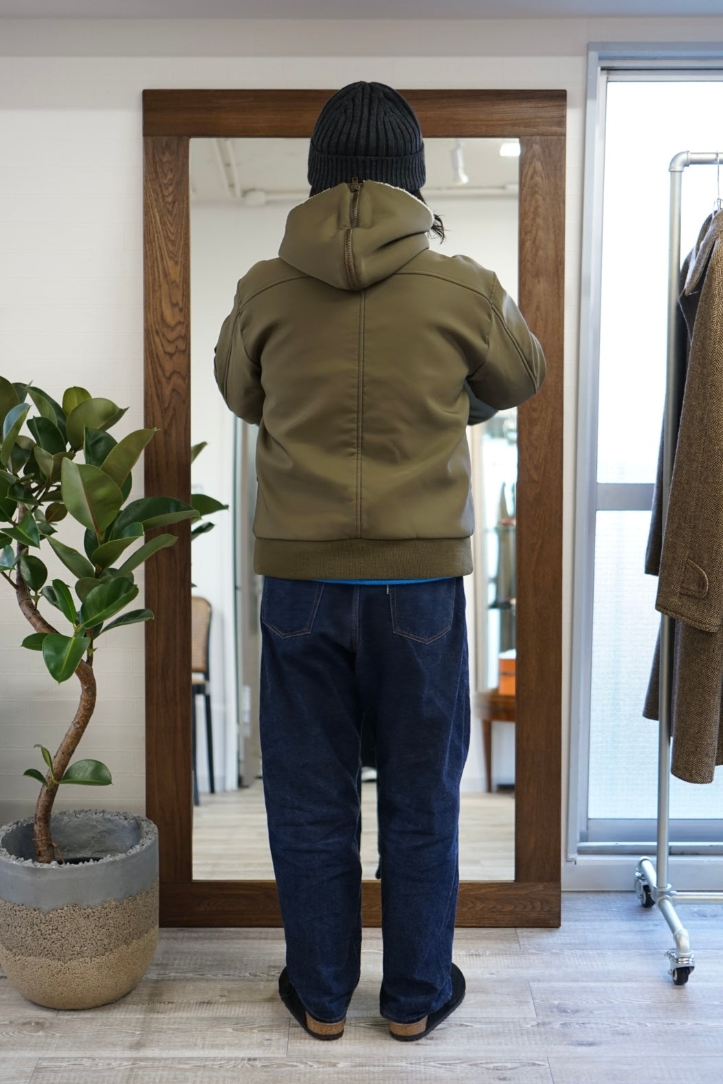 14's Maison Martin Margiela REPLICA "1941's Military  Bomber" made in Italy.