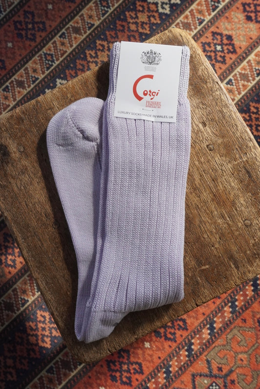 Corgi Plain Mercerized Socks.