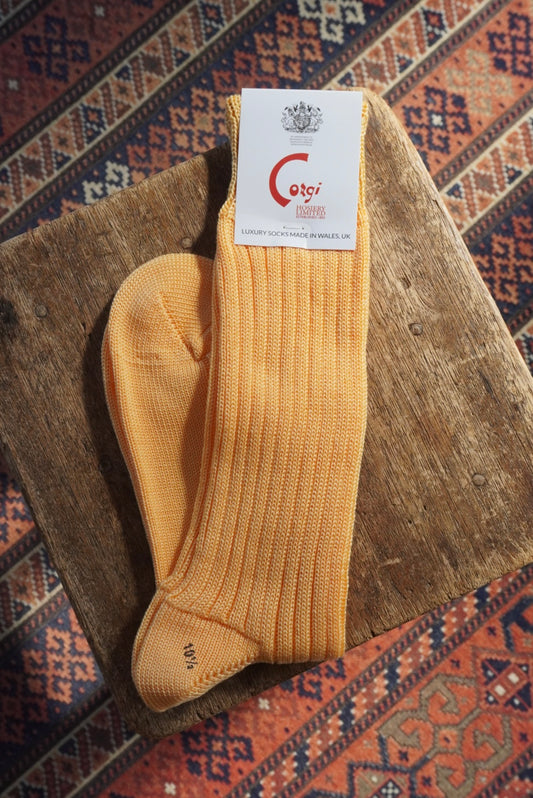 Corgi Plain Mercerized Socks.