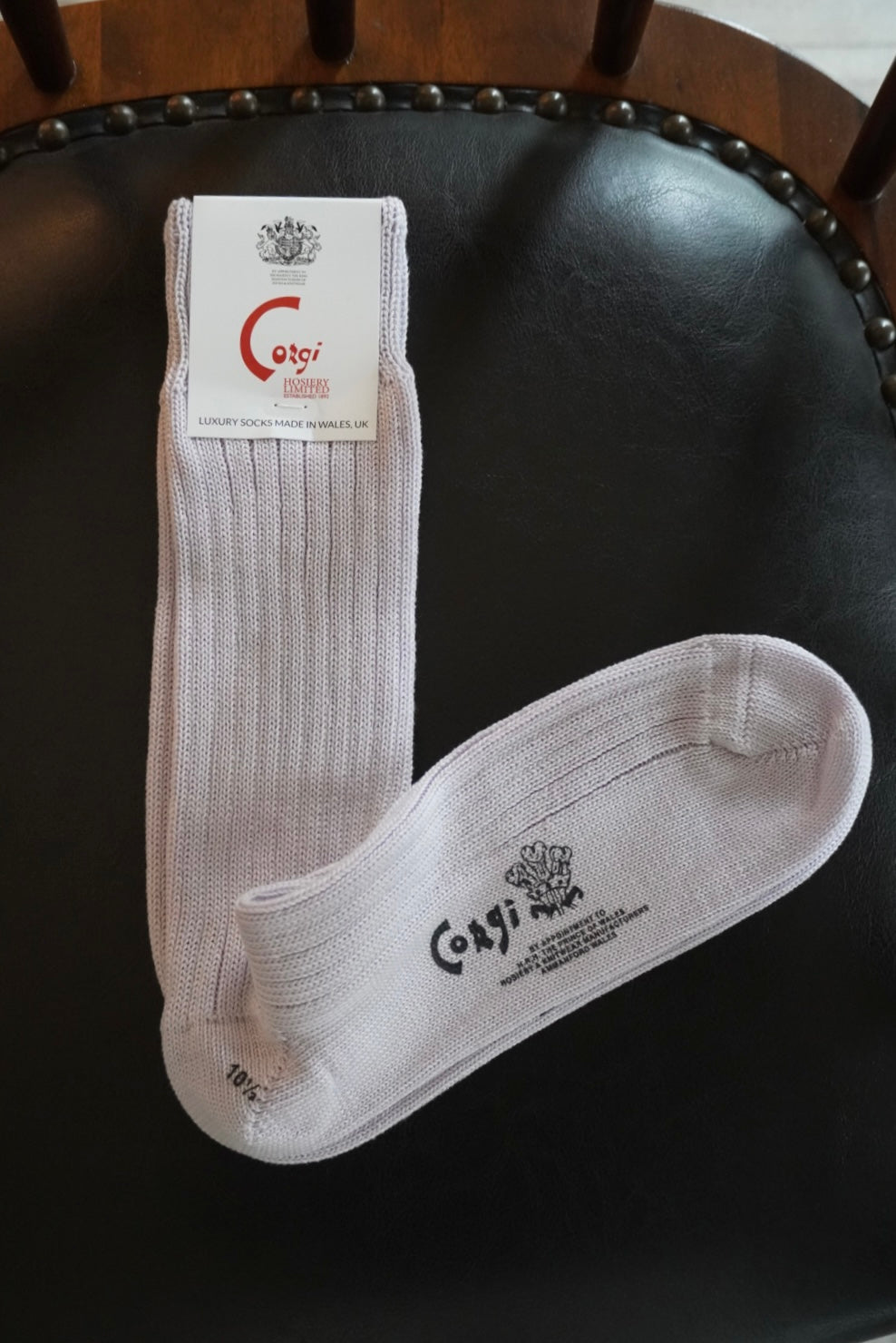 Corgi Plain Mercerized Socks.