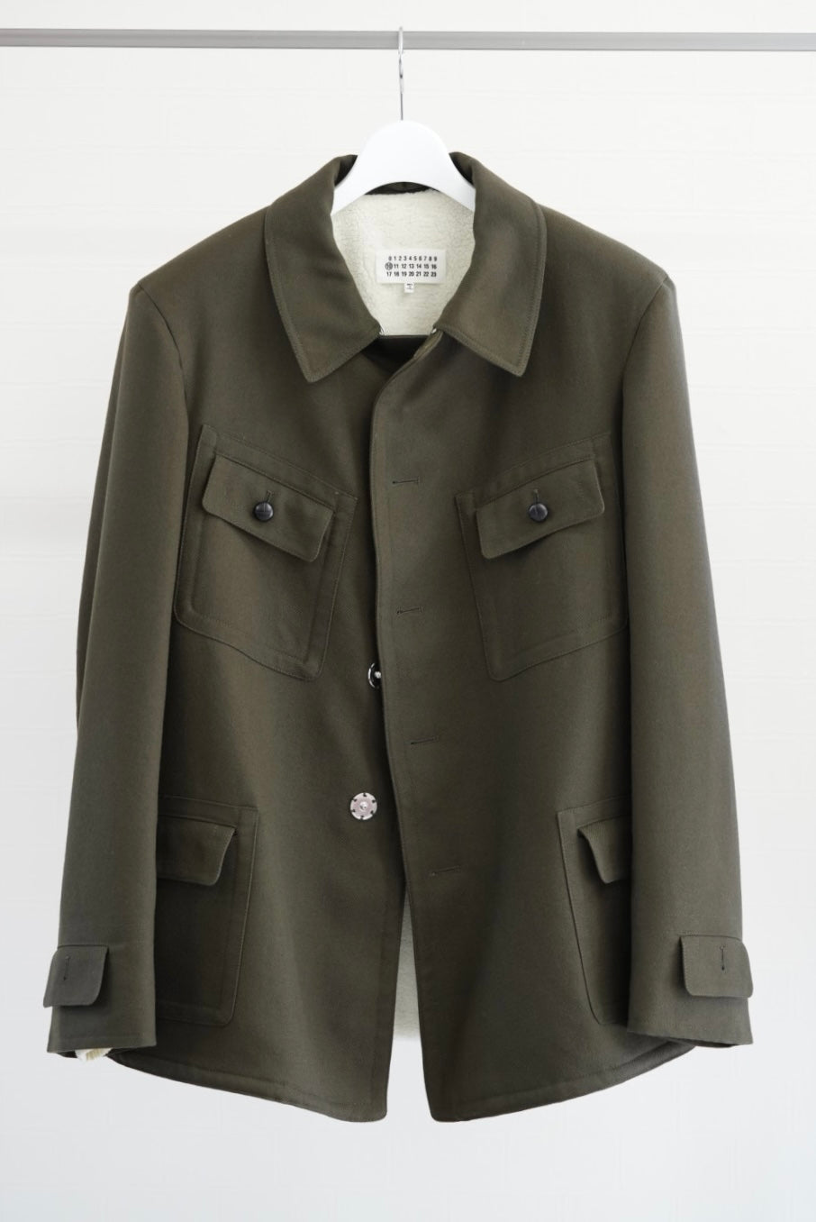 Maison Margiela ⑩ Boa Lining Coat made in Italy.
