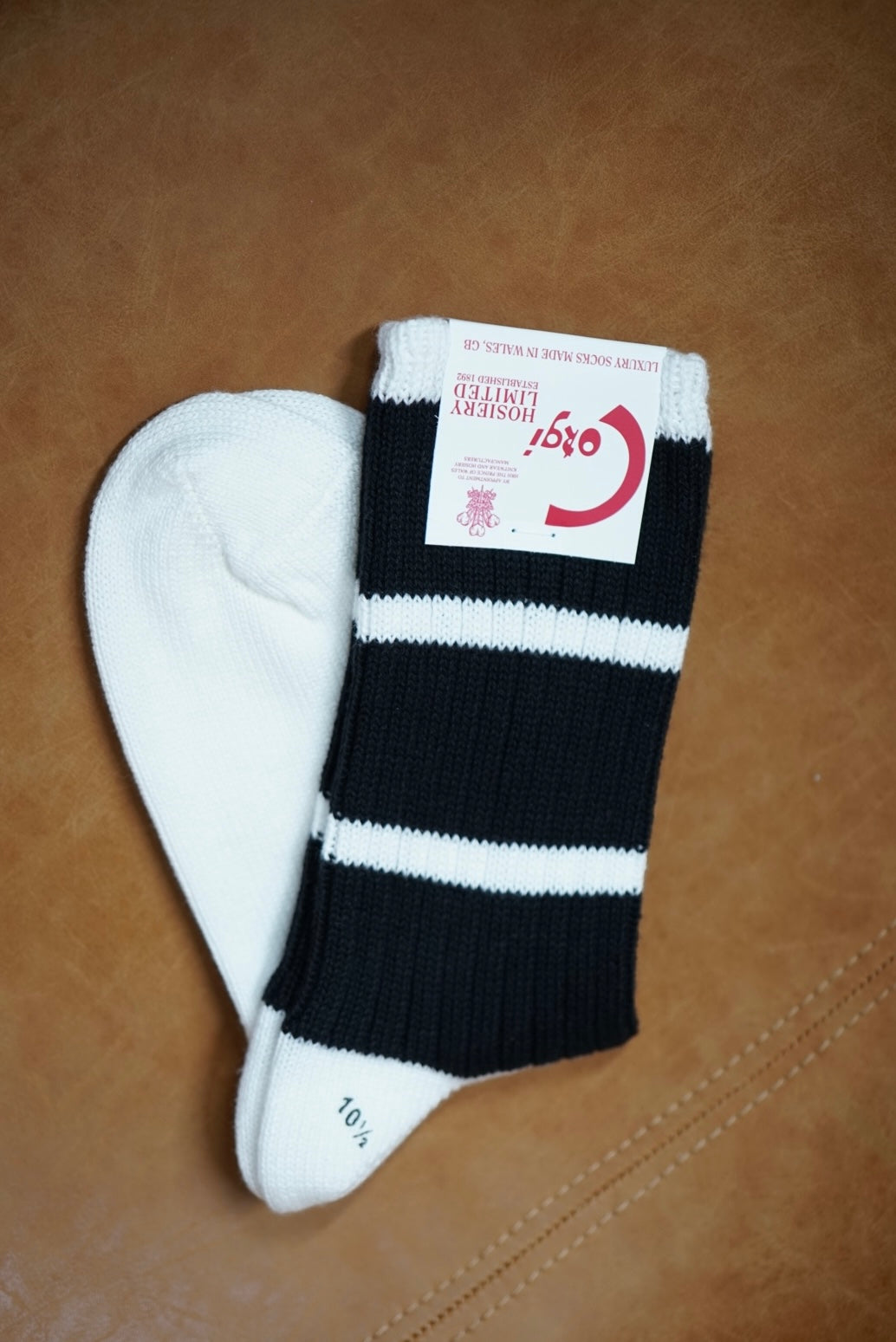 Corgi Sports Line Socks. -Black-