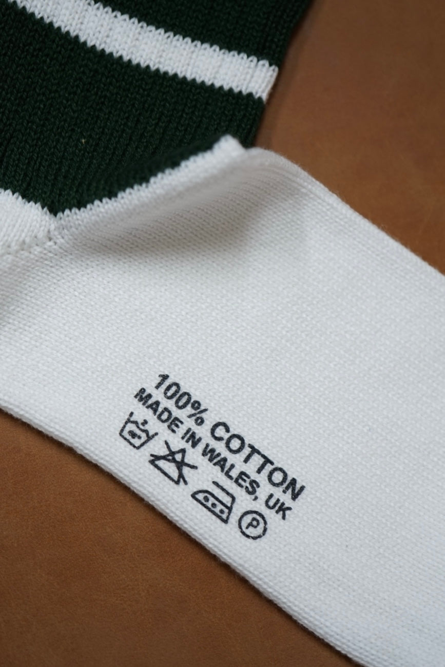 Corgi Sports Line Socks. -Green-