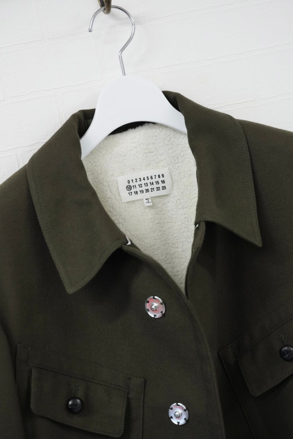 Maison Margiela ⑩ Boa Lining Coat made in Italy.