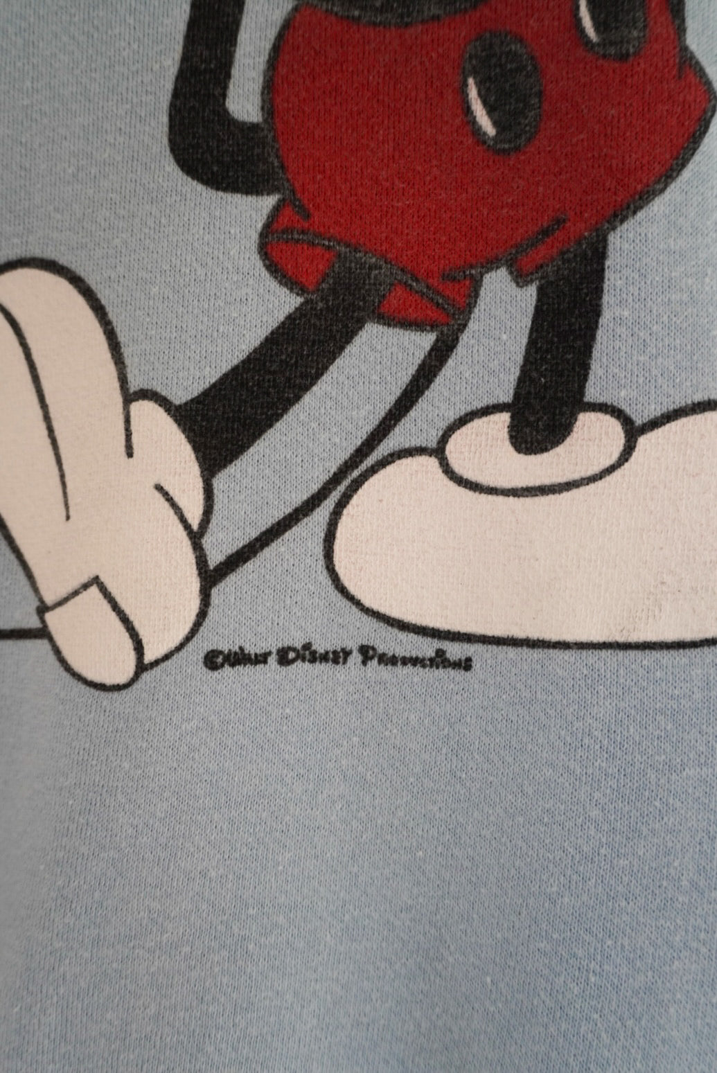 60's Vintage Walt Disney "Mickey Mouse" Sweat shirt made in USA.