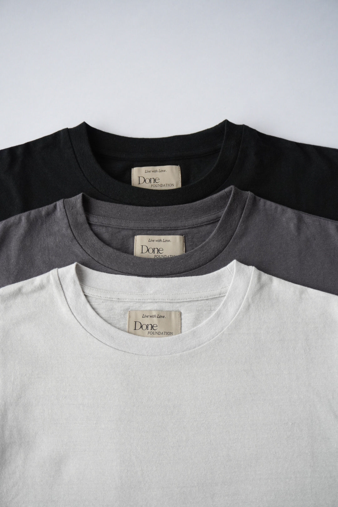Done FOUNDATION ALAN / FOUNDATION TEE -Black-