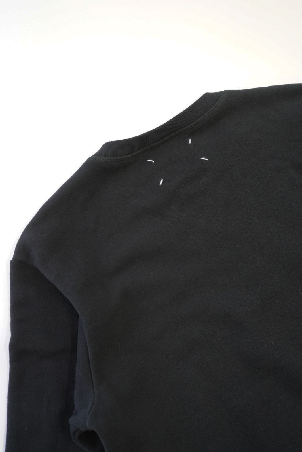 2014s Maison Martin Margiela Elbow patch Sweat made in Italy.
