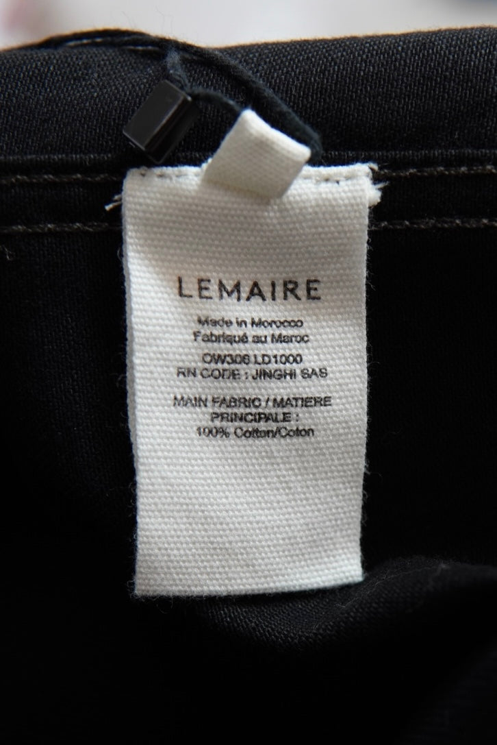 LEMAIRE Black Denim Jacket.-New Old Stock-