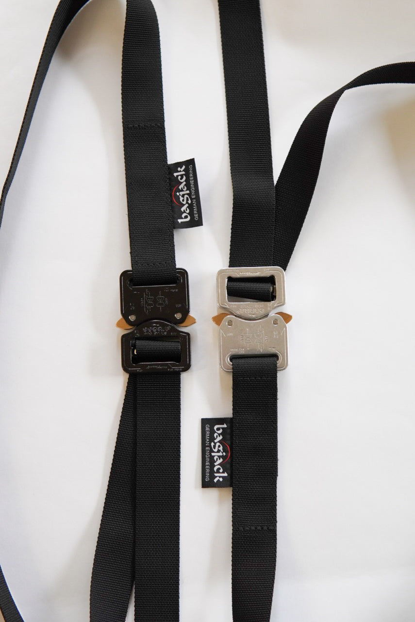 bagjack cobra belt 25mm. -Black-