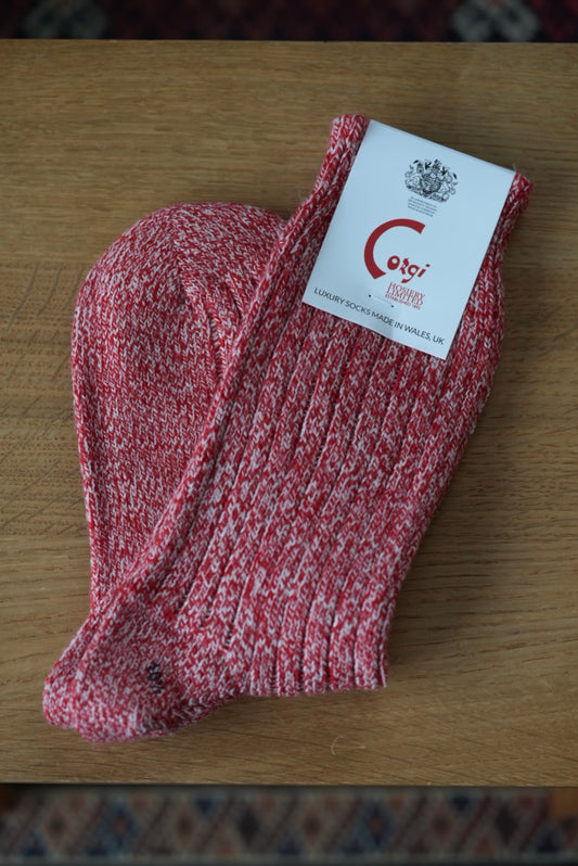 Corgi Army Yarn Wool Socks.