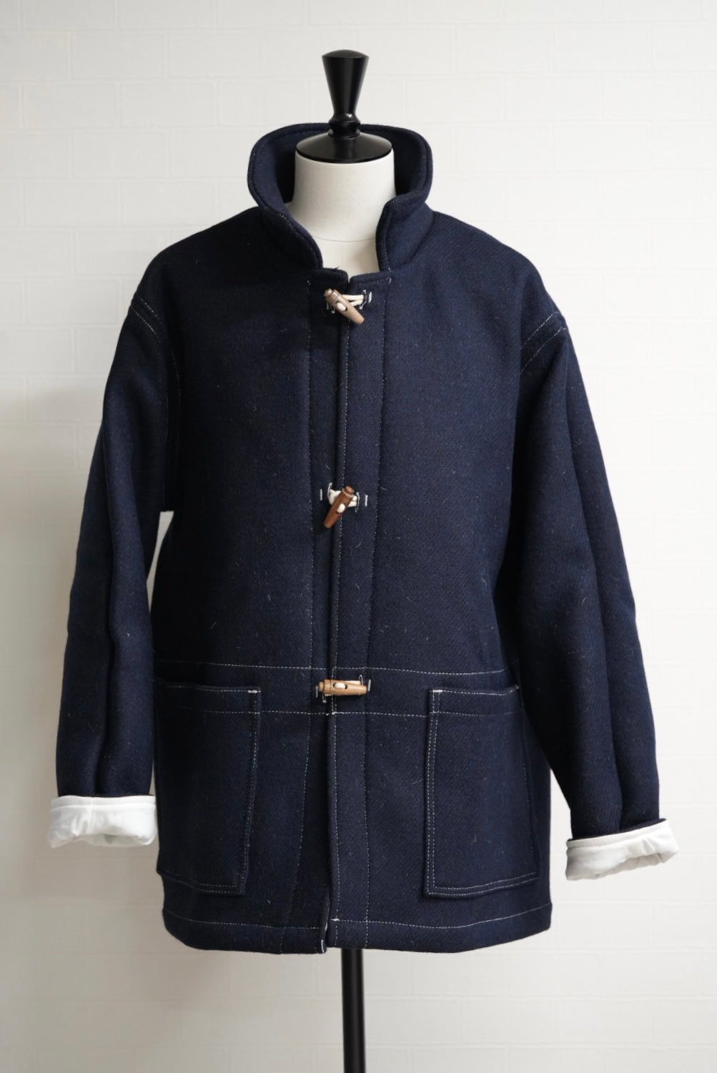 ジャケット・アウター SHAREEF DOBBY MELTON HOODIE COAT ジャケット・アウター SHAREEF DOBBY MELTON HOODIE COAT