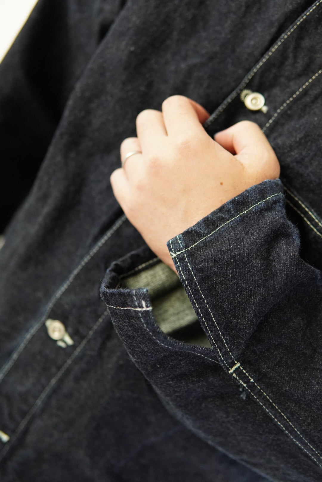 TENDER Co. LOT905  SHIRTMAKERS JEANS JACKET made in UK.