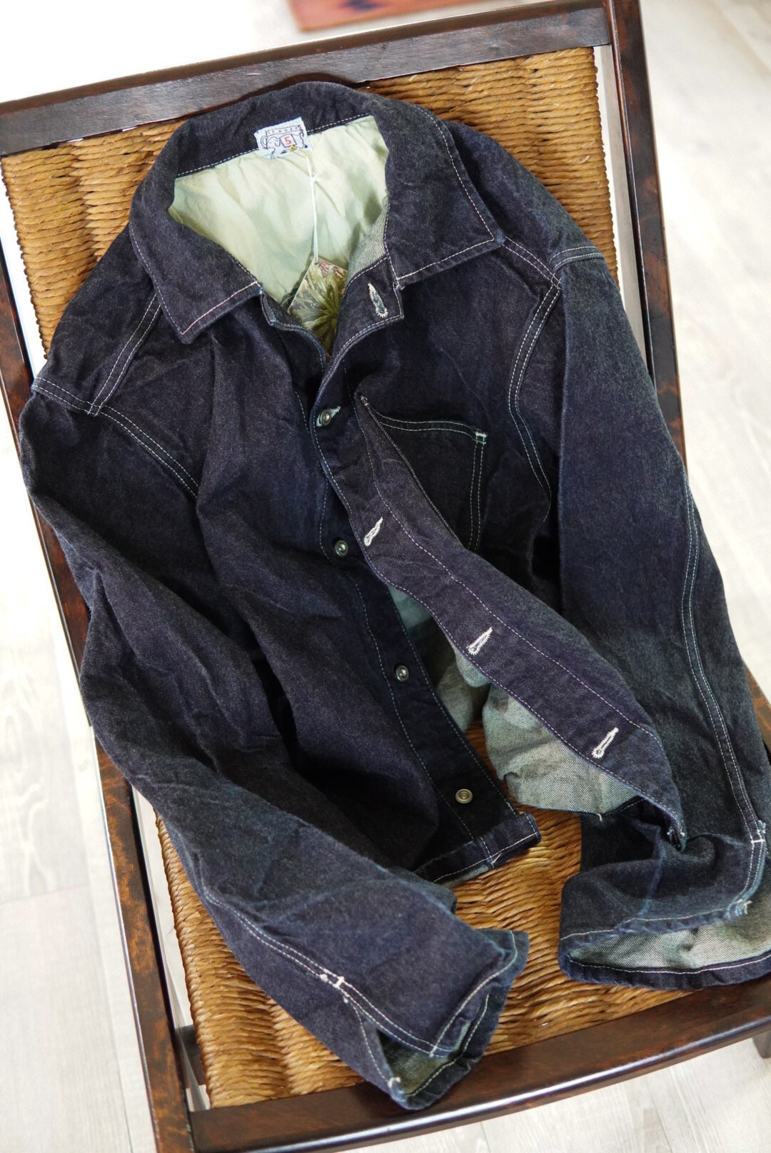 TENDER Co. LOT905  SHIRTMAKERS JEANS JACKET made in UK.