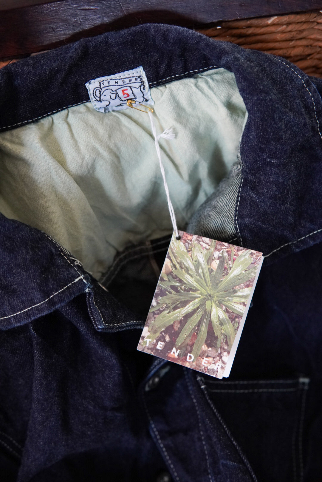 TENDER Co. LOT905  SHIRTMAKERS JEANS JACKET made in UK.