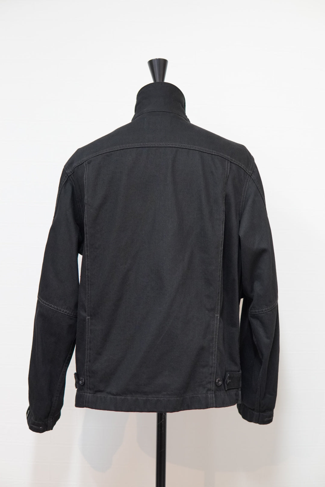 LEMAIRE Black Denim Boxy Jacket.