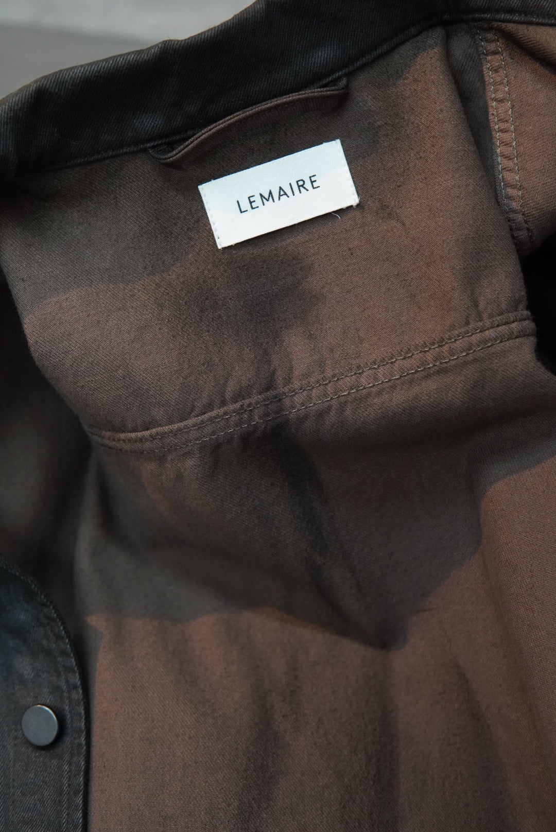 LEMAIRE Oiled Jacket.