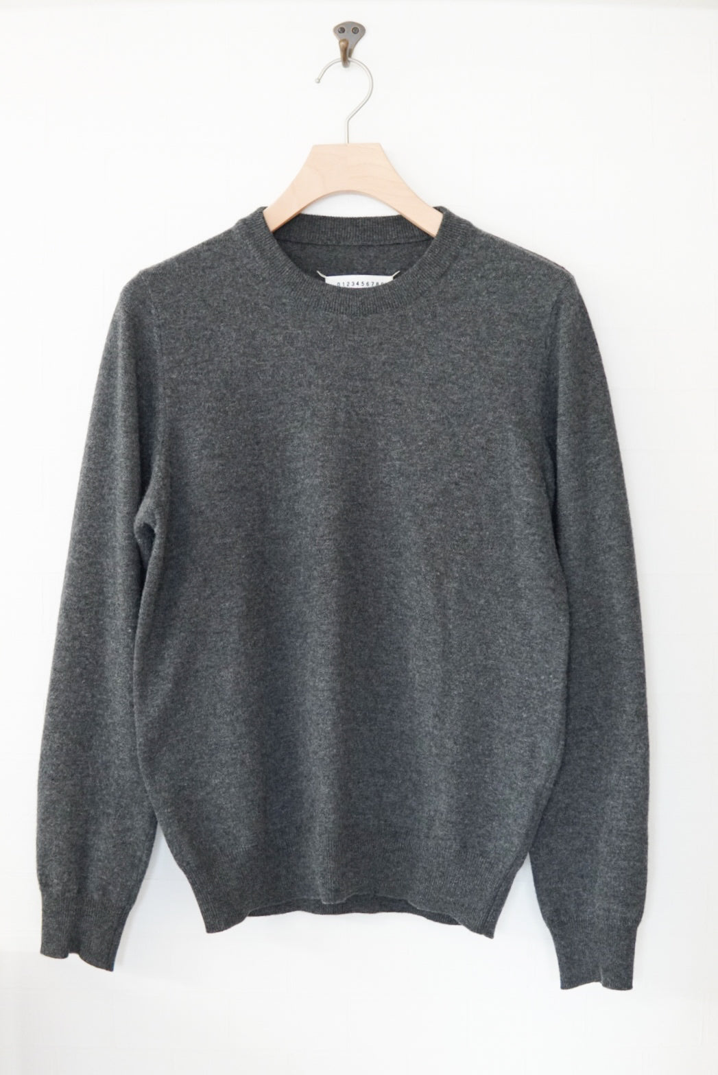 2014s Maison Martin Margiela Elbow Patch Sweater made in Italy.