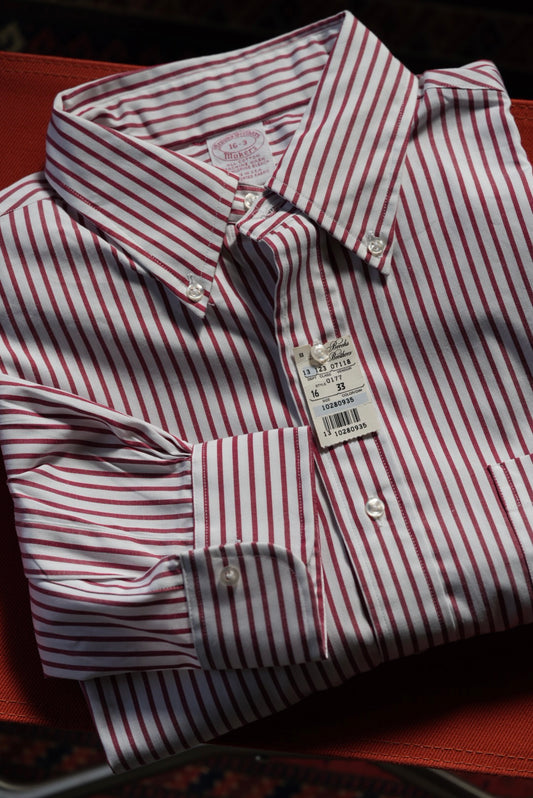 Brooks Brothers shirt "Makers" made in USA. -Dead Stock-