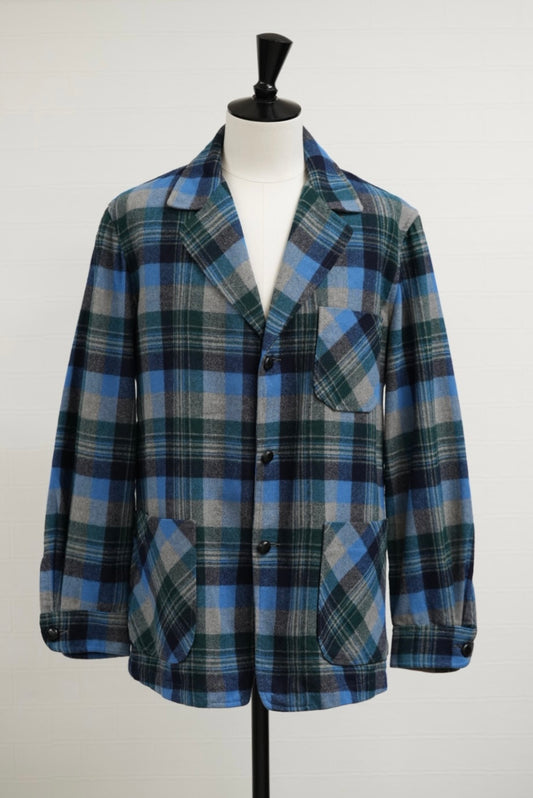 70's Pendleton Wool Check Jacket made in USA.