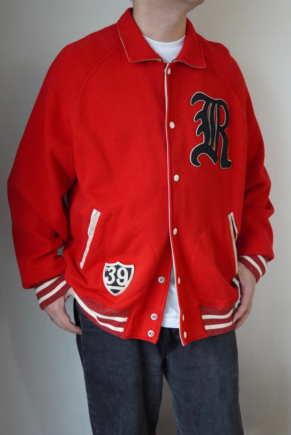 2004s-2013s Ralph Lauren RUGBY Sweat Stadium Jacket.