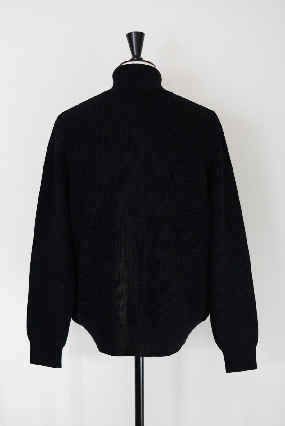 YONETOMI EX FINE WOOL RIB KNIT B/L.