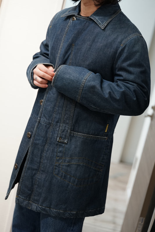 ARMANI JEANS Indigo Denim Jacket made in Italy.