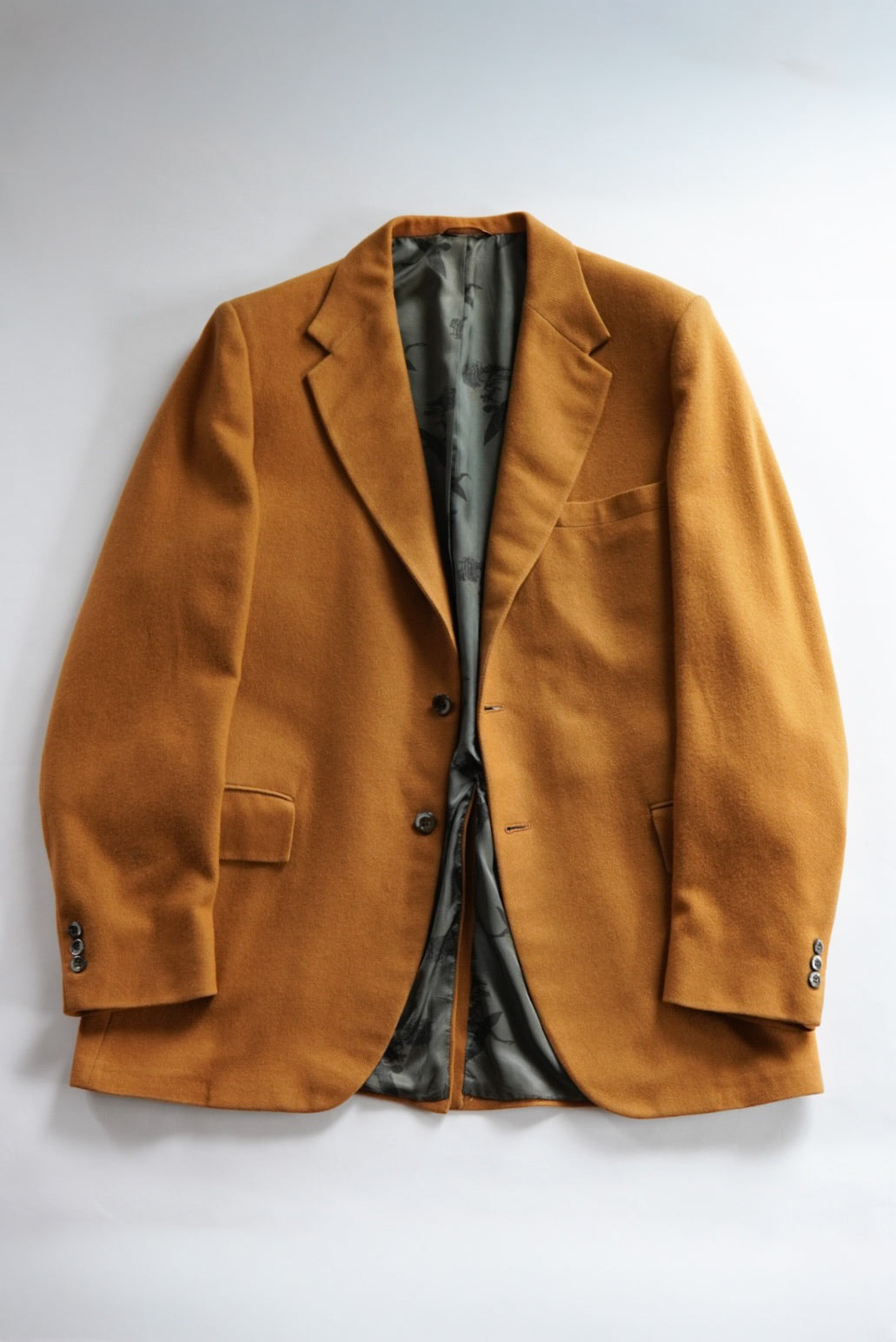 80s Eddie Bauer Cashmere Tailored Jacket.