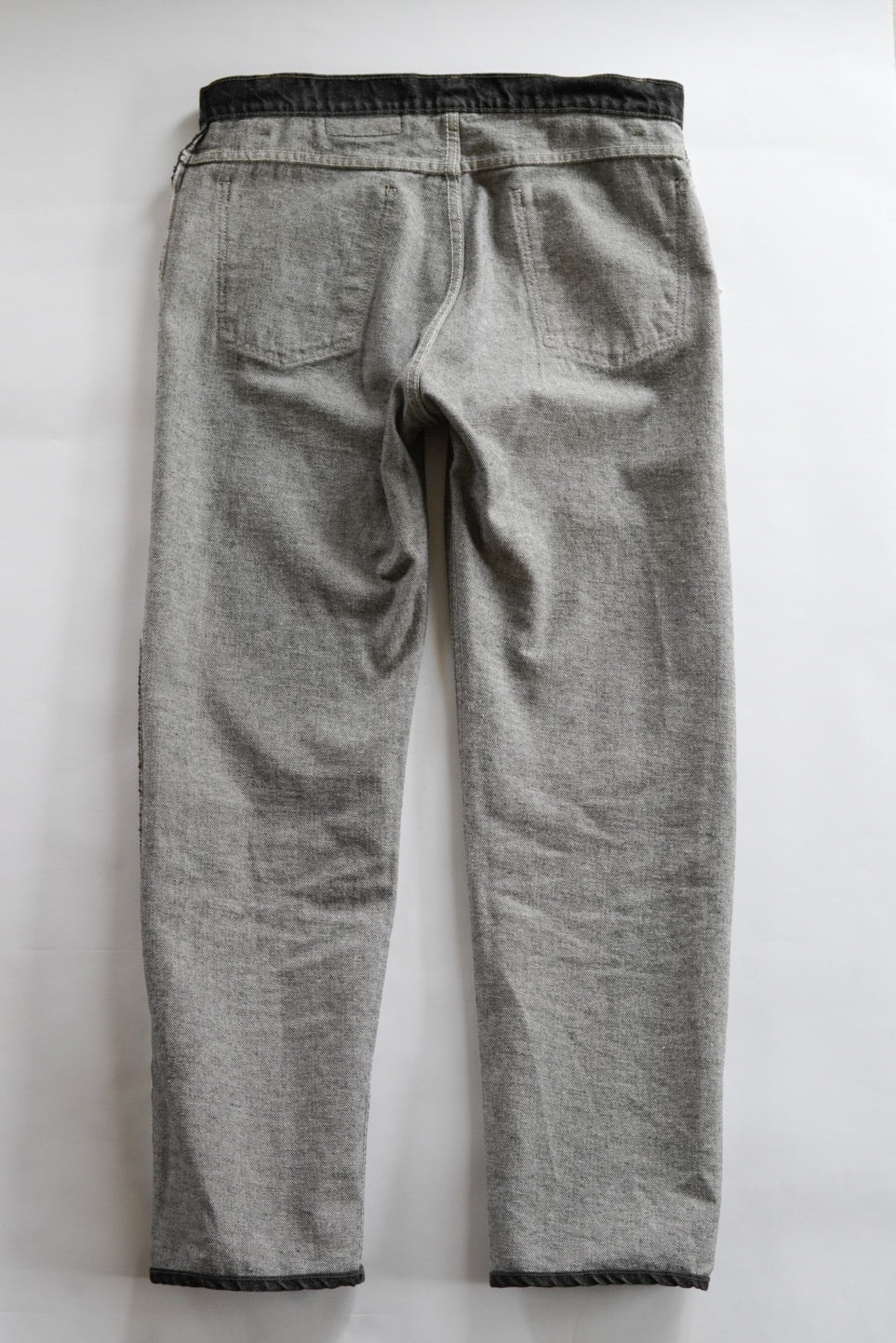 Levi's 505 Yarn-dyed Black Denim Pants made in USA.