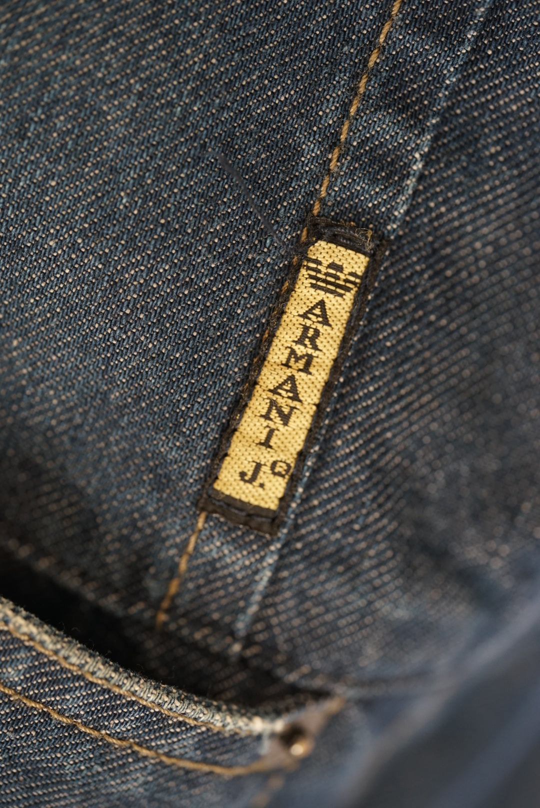 ARMANI JEANS Indigo Denim Jacket made in Italy.