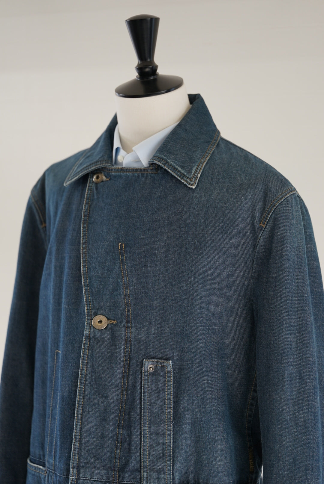 ARMANI JEANS Indigo Denim Jacket made in Italy.