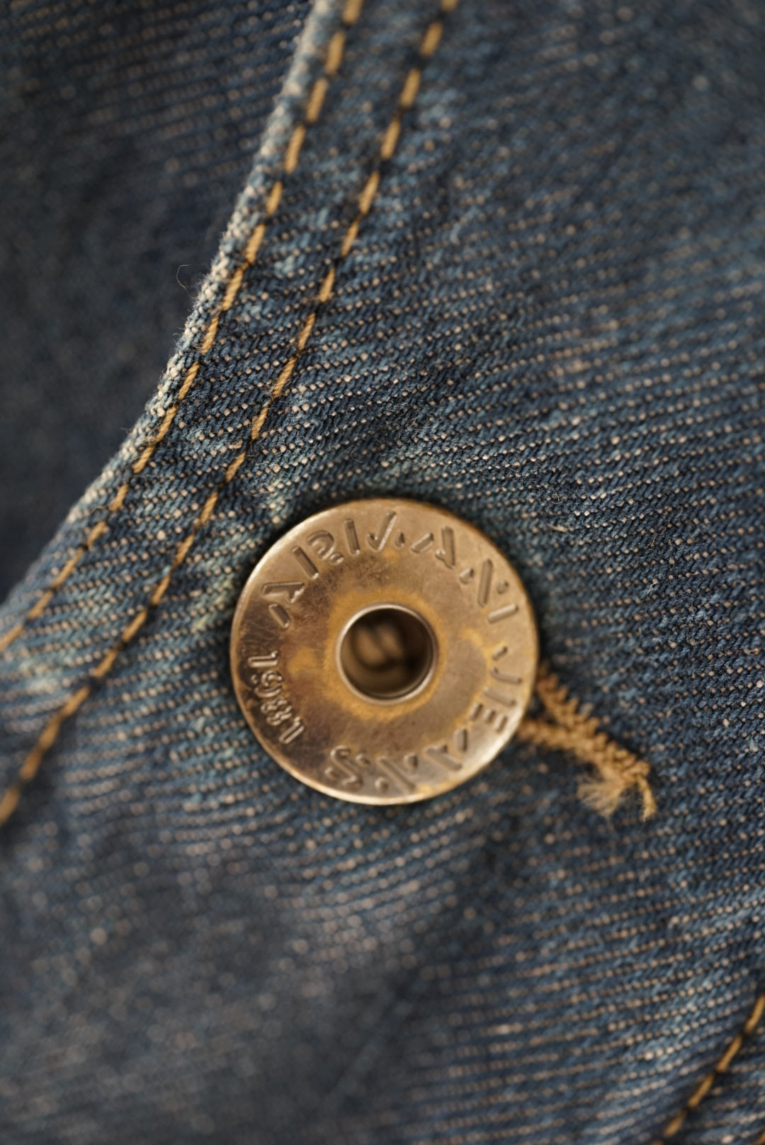 ARMANI JEANS Indigo Denim Jacket made in Italy.