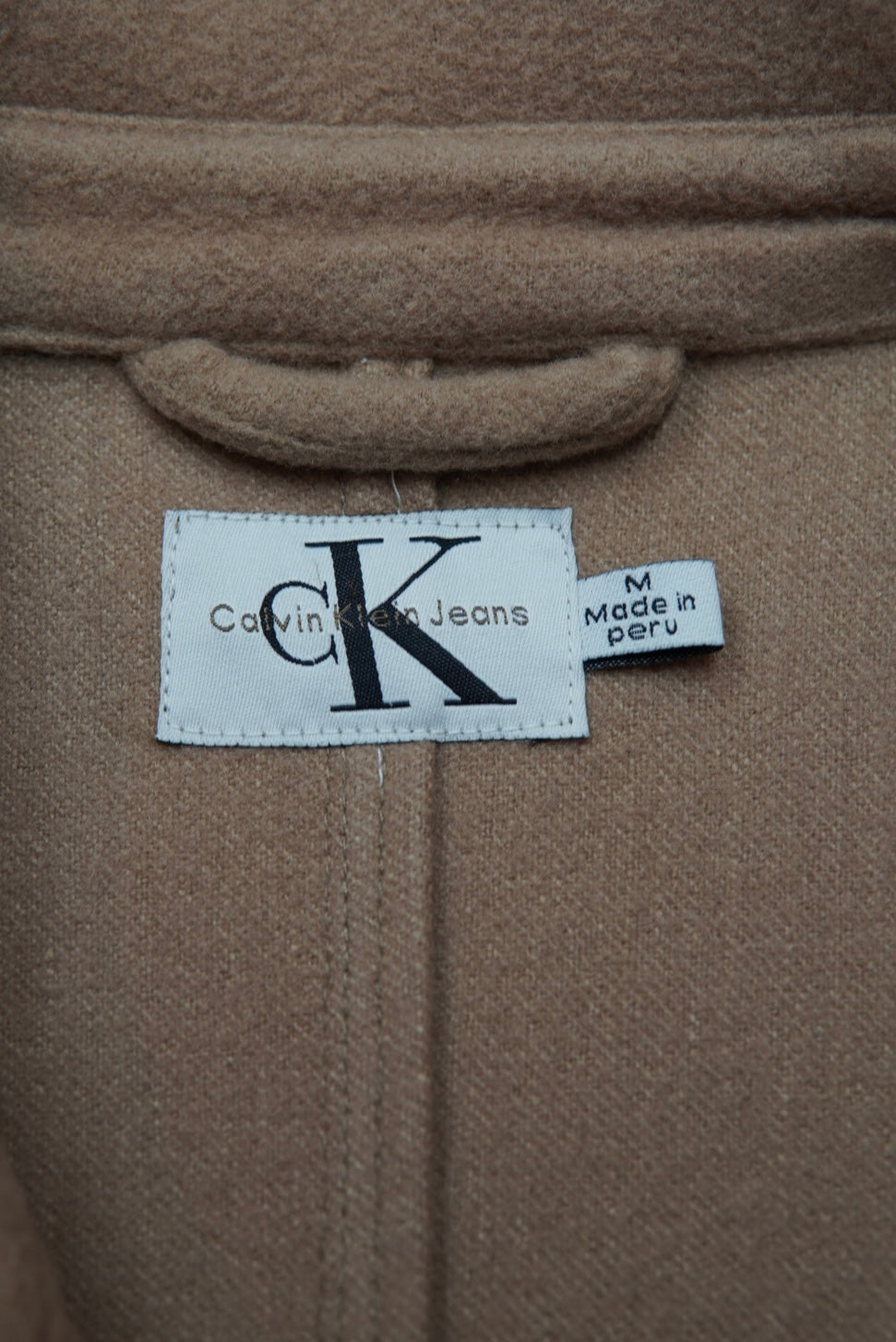 90s Calvin Klein Wool Blouson made in Peru.