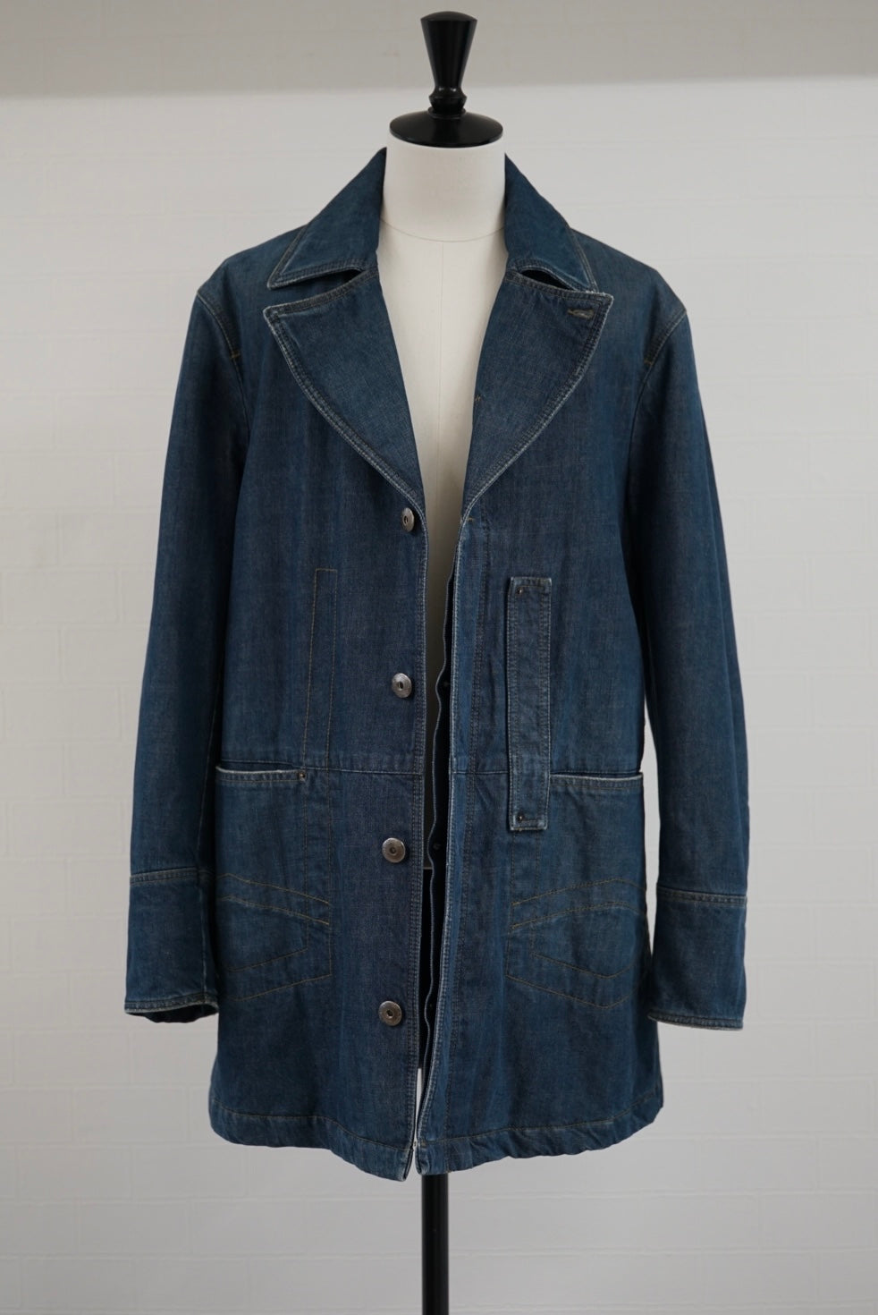 ARMANI JEANS Indigo Denim Jacket made in Italy.