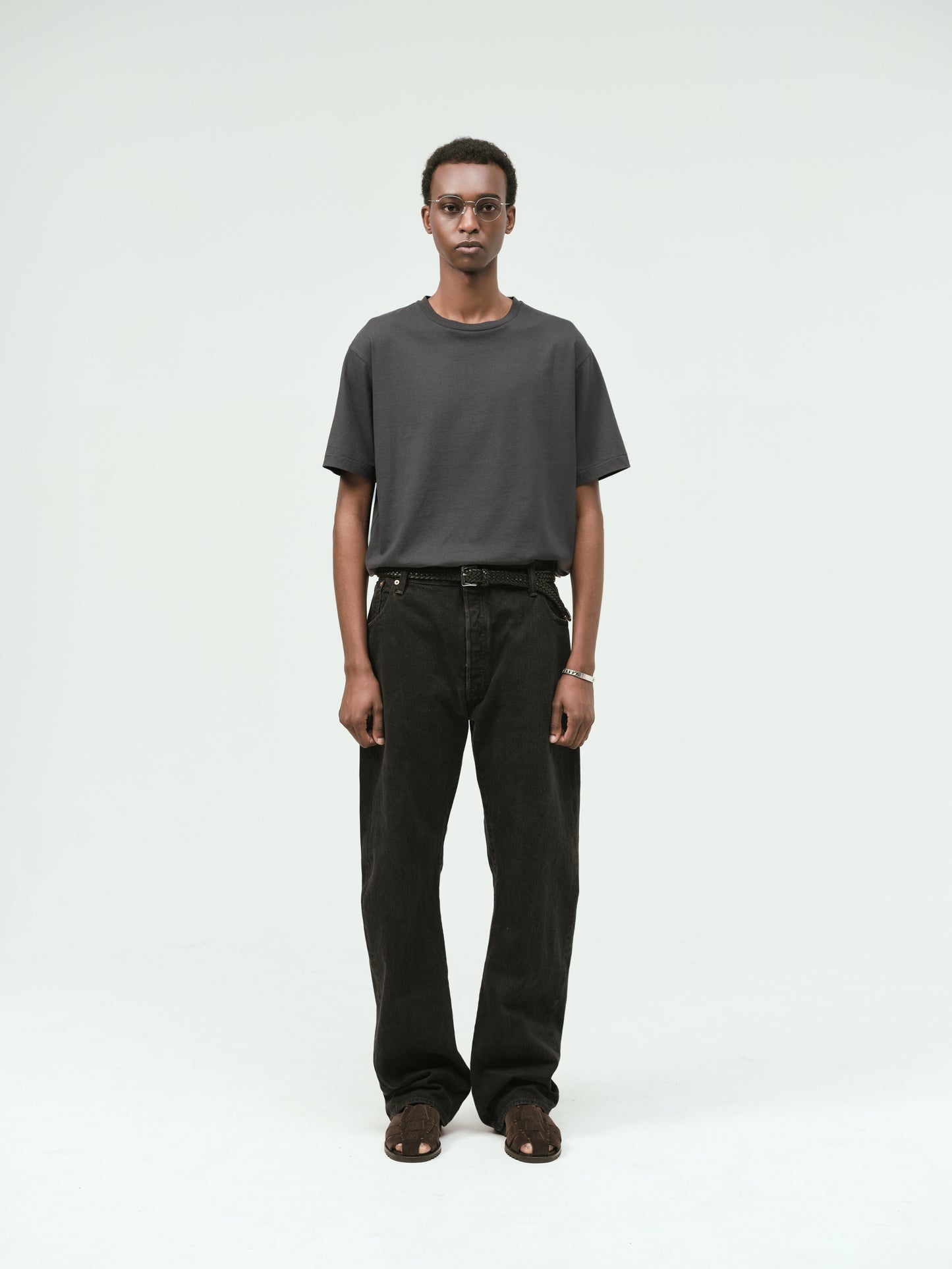 Done FOUNDATION ALAN / FOUNDATION TEE -Grey-