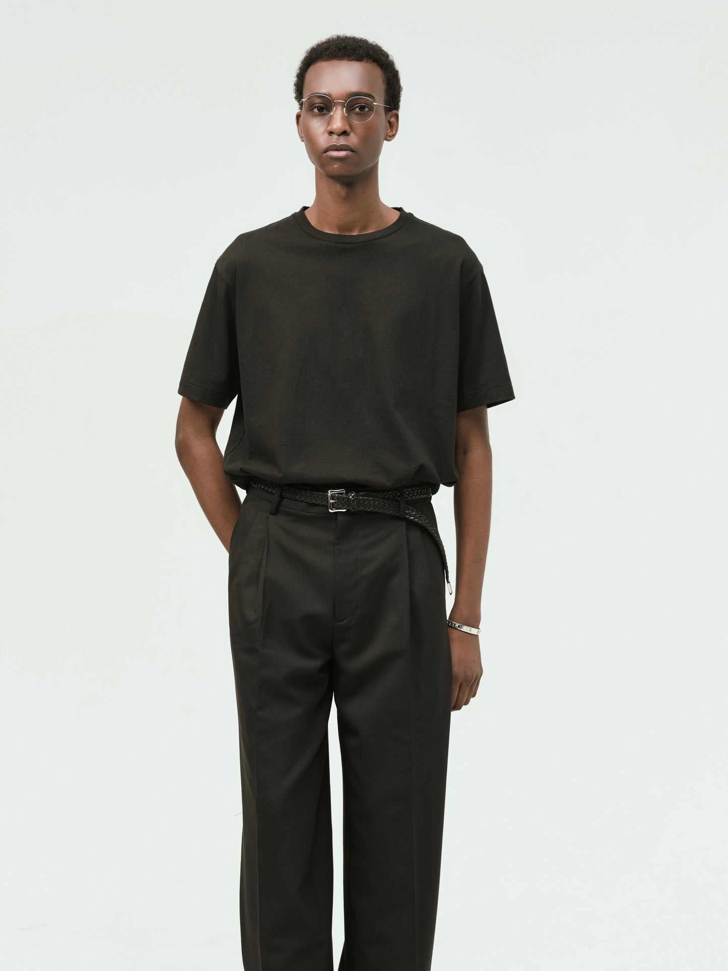Done FOUNDATION ALAN / FOUNDATION TEE -Black-