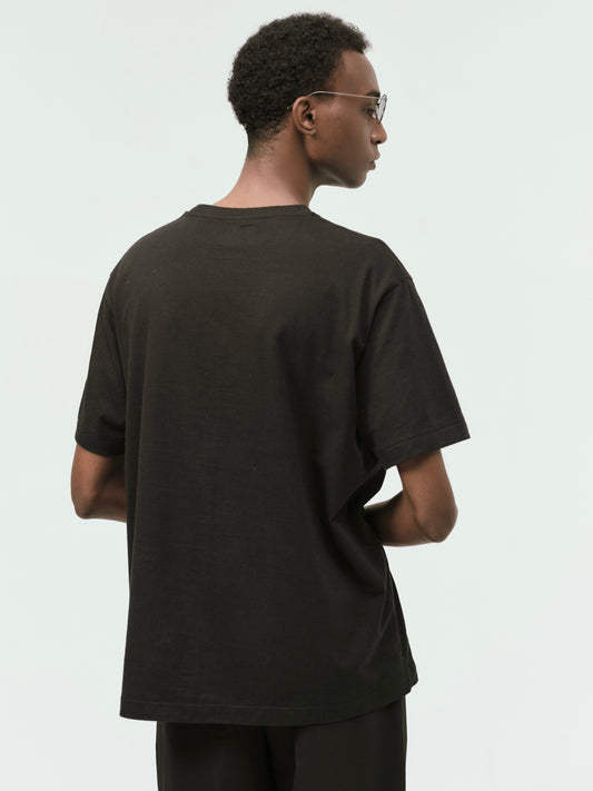 Done FOUNDATION ALAN / FOUNDATION TEE -Black-